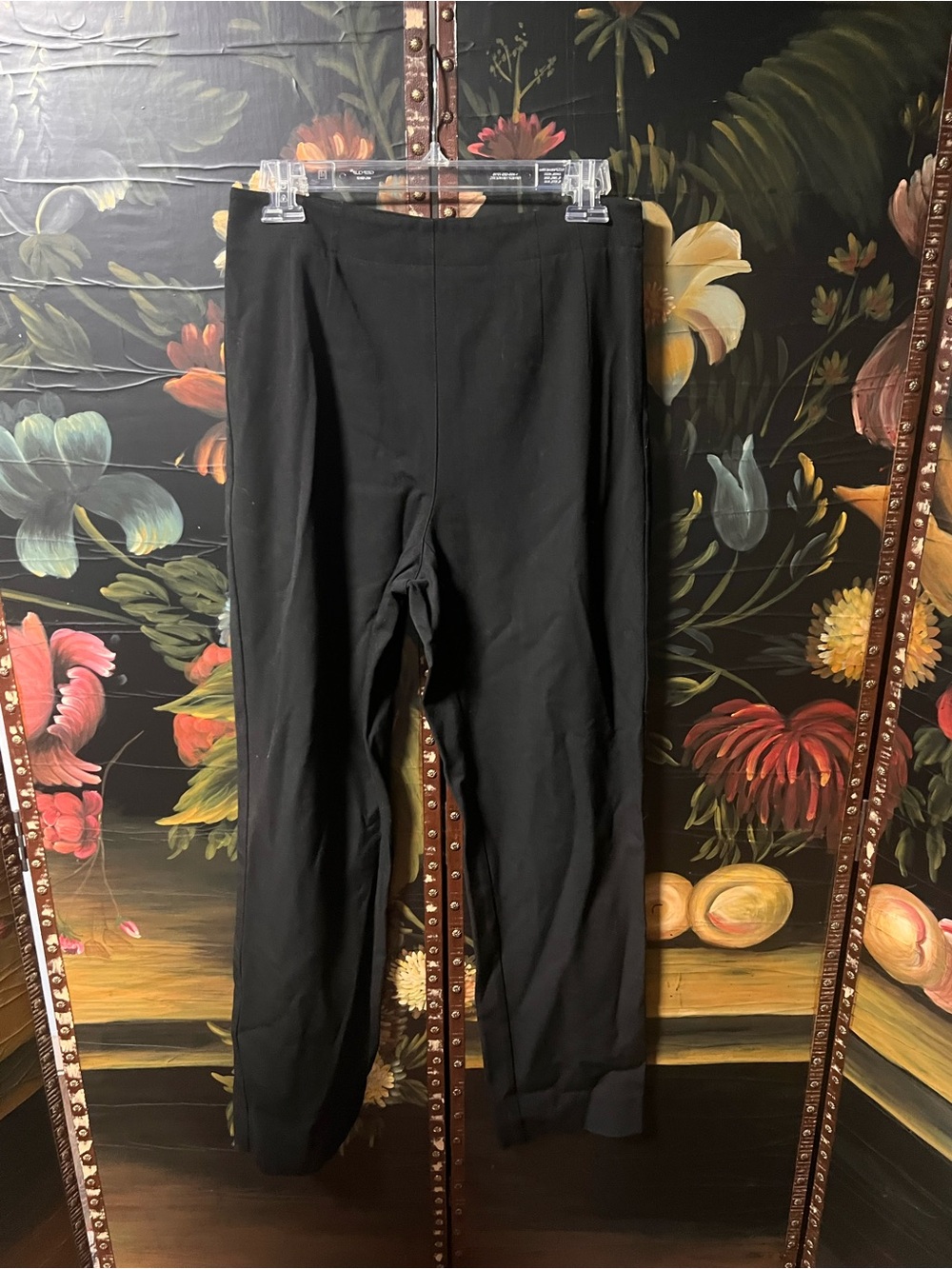 Liz Claiborne Lizsport Black Stretch Pants